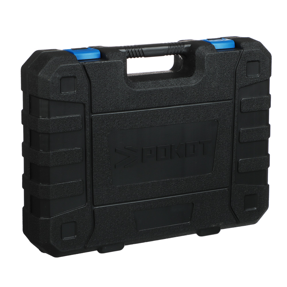 РОКОТ Набор инструментов "Профессионал" Дрель-Шуруповерт 12В, набор в кейсе 68 предметов для ремонта, арт.№ 693-020