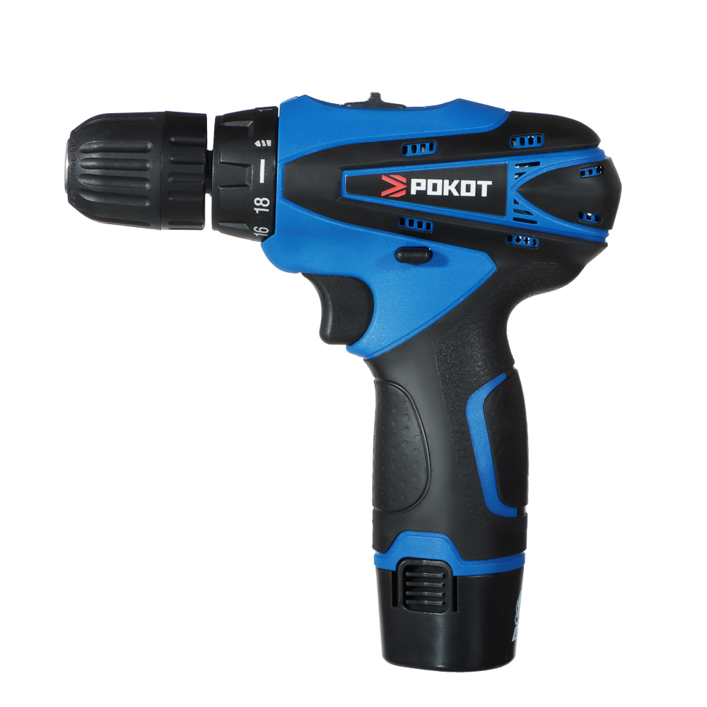 РОКОТ Набор инструментов "Профессионал" Дрель-Шуруповерт 12В, набор в кейсе 68 предметов для ремонта, арт.№ 693-020