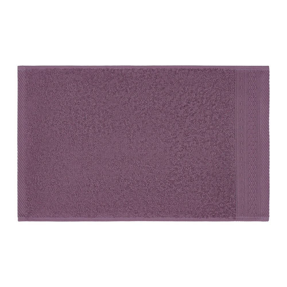 PROVANCE Хейзел Полотенце махровое, 100% хлопок, 30х50см, 400гр/м, сливовый, арт.№ 484-143