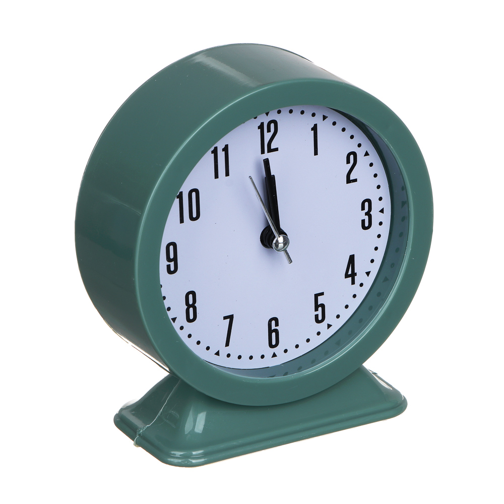 LADECOR CHRONO Будильник, пластик, 12x10,5x4,5 см, 1xAA, 4 цвета, арт.06-50, арт.№ 529-311