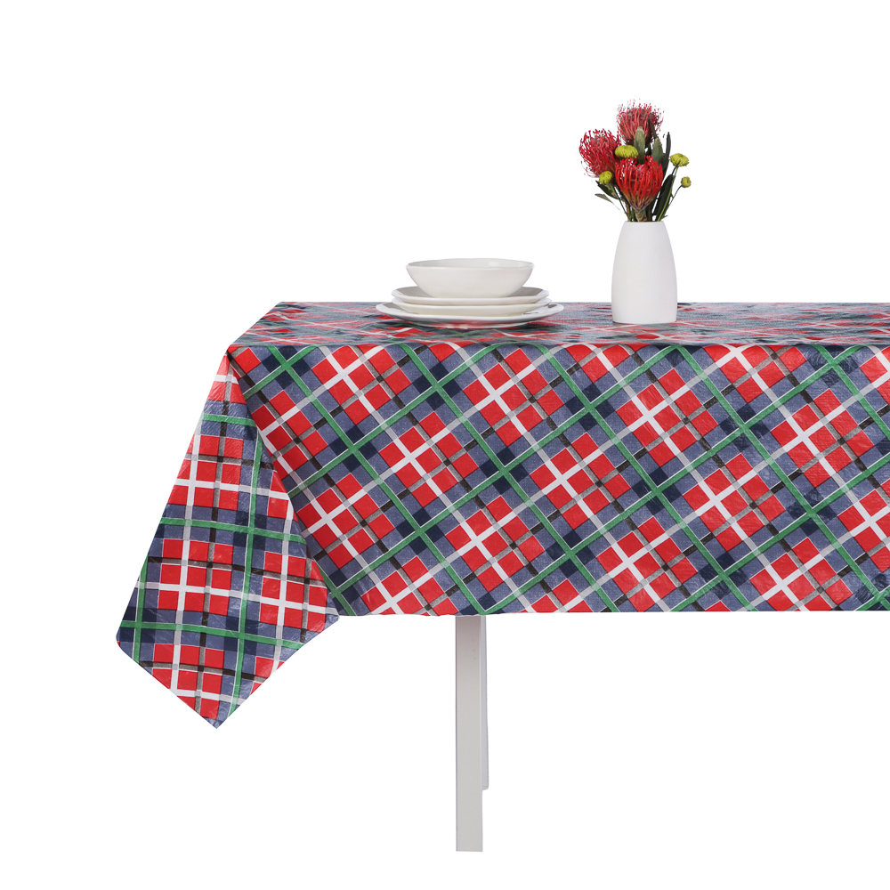 PROVANCE Щелкунчик Скатерть ПЕВА на текстильной основе, 132х178см, 50% полиэстер, 50% ПЕВА, арт.№ 492-305