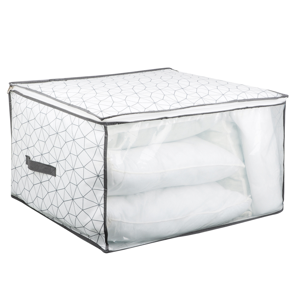 VETTA Кофр с крышкой, с прозрачным окном, 60х50х35см, Валери, полипропилен, арт.№ 457-618