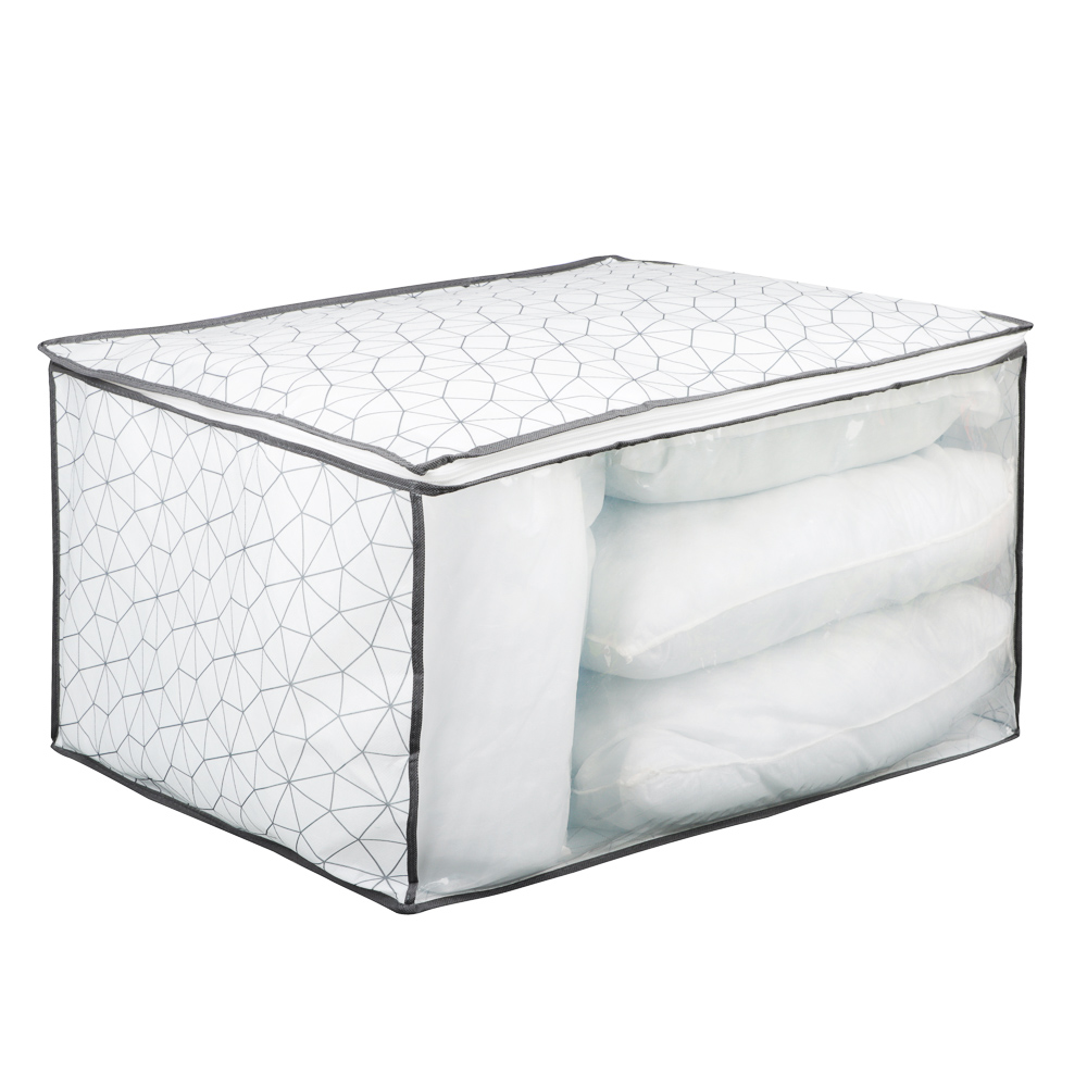 VETTA Кофр с крышкой, с прозрачным окном, 60х50х35см, Валери, полипропилен, арт.№ 457-618