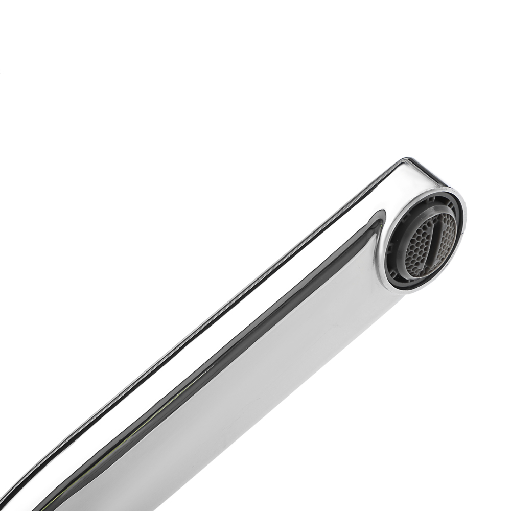 RAIN Смеситель для кухни Уран, высокий, кран-буксы 1/2, гайка, латунь, хром, арт.№ 561-016