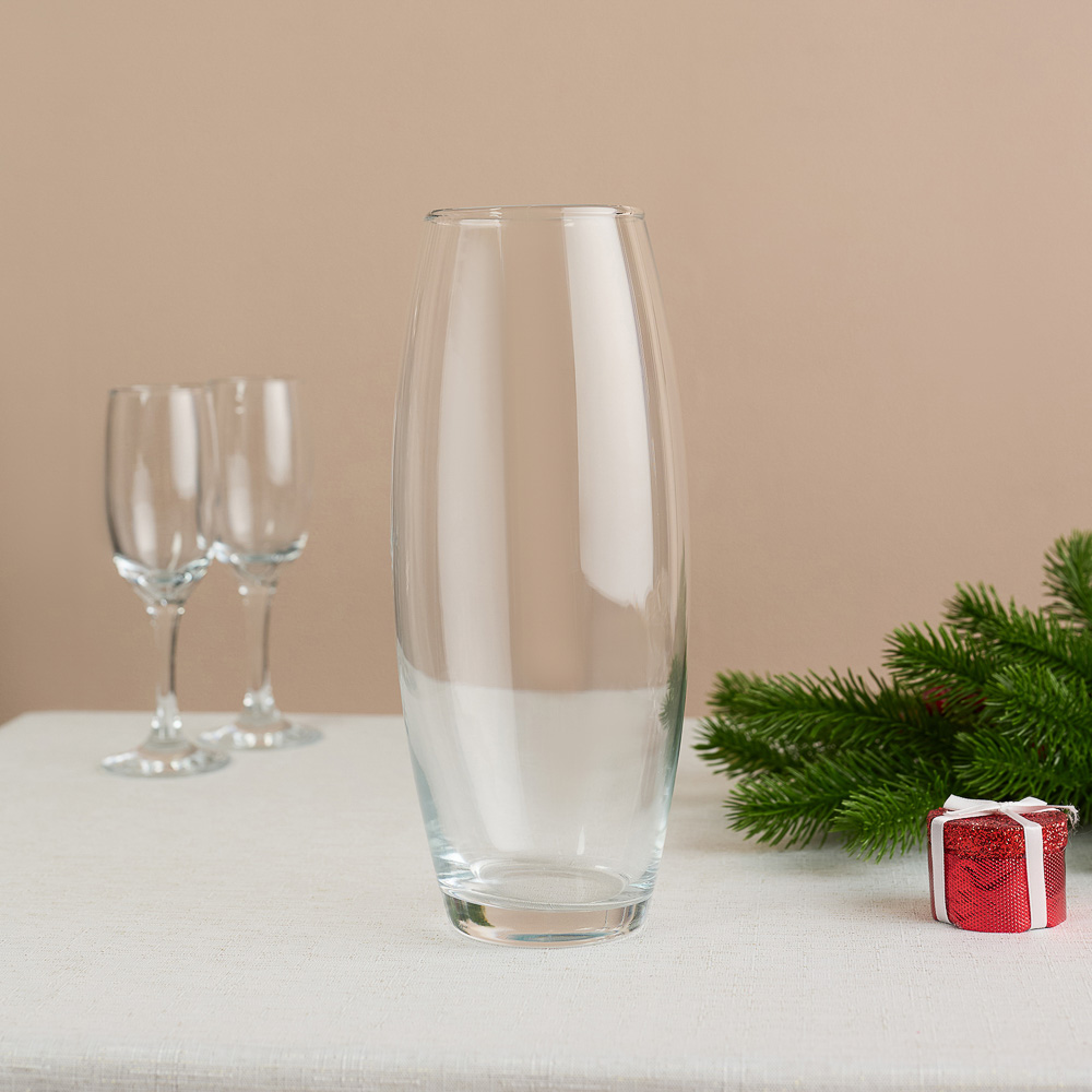 PASABAHCE Ваза Флора h26 см, стекло,  инд. упаковка, арт.№ 877-255