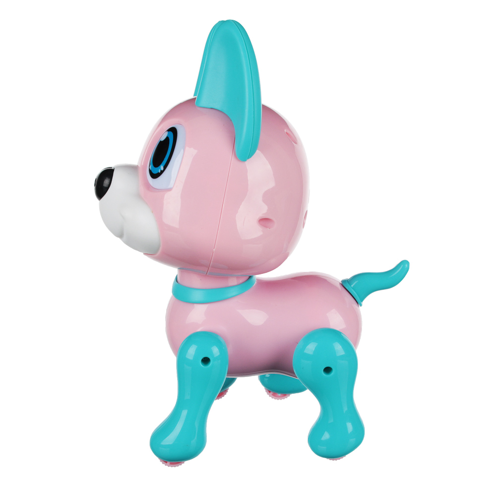 ИГРОЛЕНД Питомец умный интерактивный, свет, звук, кнопочное, сенсор.упр., ABS, 16х12,5х18см, 3 диз, арт.№ 272-746