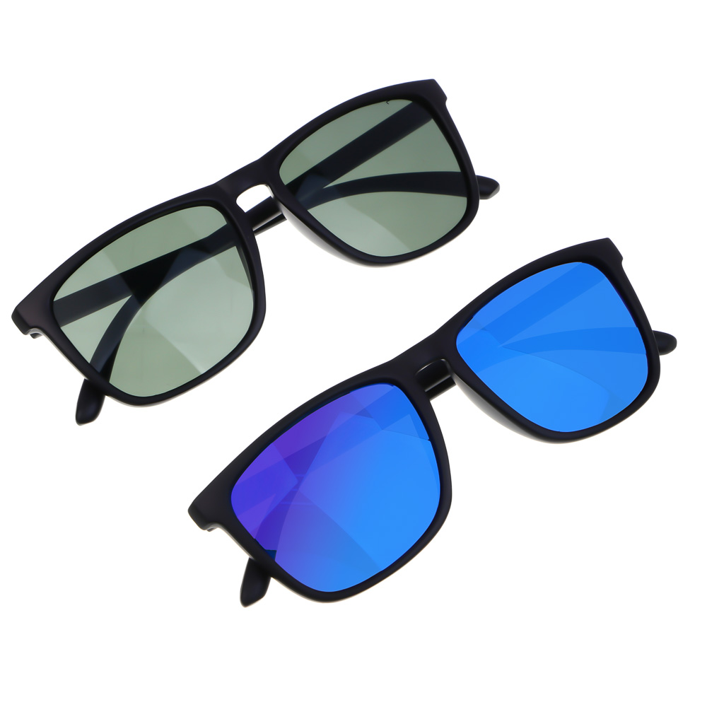 GALANTE Очки солнцезащитные взрослые в чехле, пластик, 139x43мм, 2 цвета, ОС23-08, арт.№ 304-463