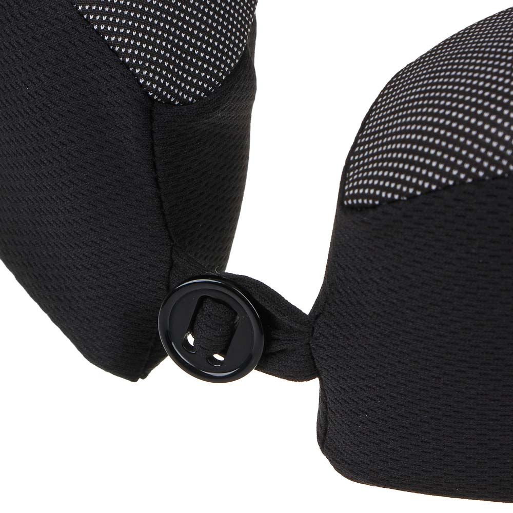 ЕРМАК Подушка для путешествий, u-образная, черная, арт.№ 732-091