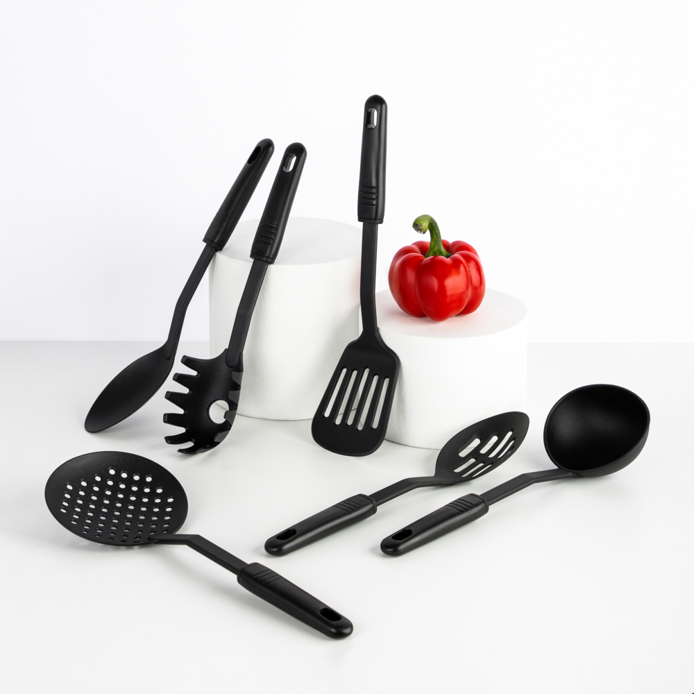 Блэк Набор кухонных принадлежностей 6 пр., жаропрочный нейлон TF1013-06A, арт.№ 881-444