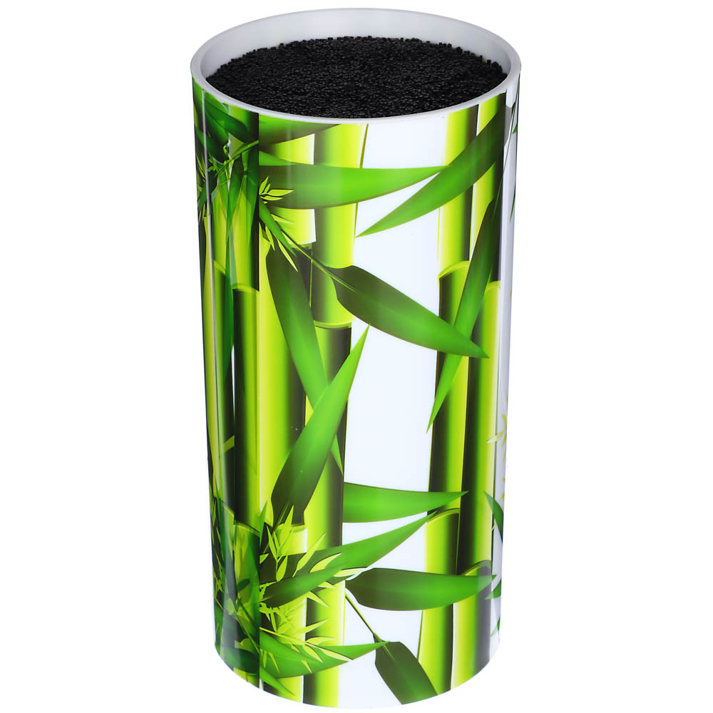 Подставка для ножей круглая, h=22см, полипропилен, 2 дизайна, арт.№ 838-038