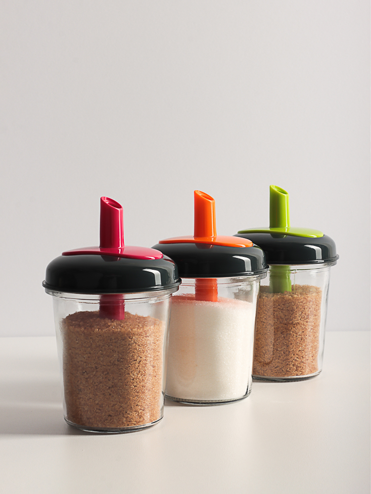 HEREVIN Дозатор для сахара, 320мл, стекло, 3 цвета, 131660-560, арт.№ 828-244