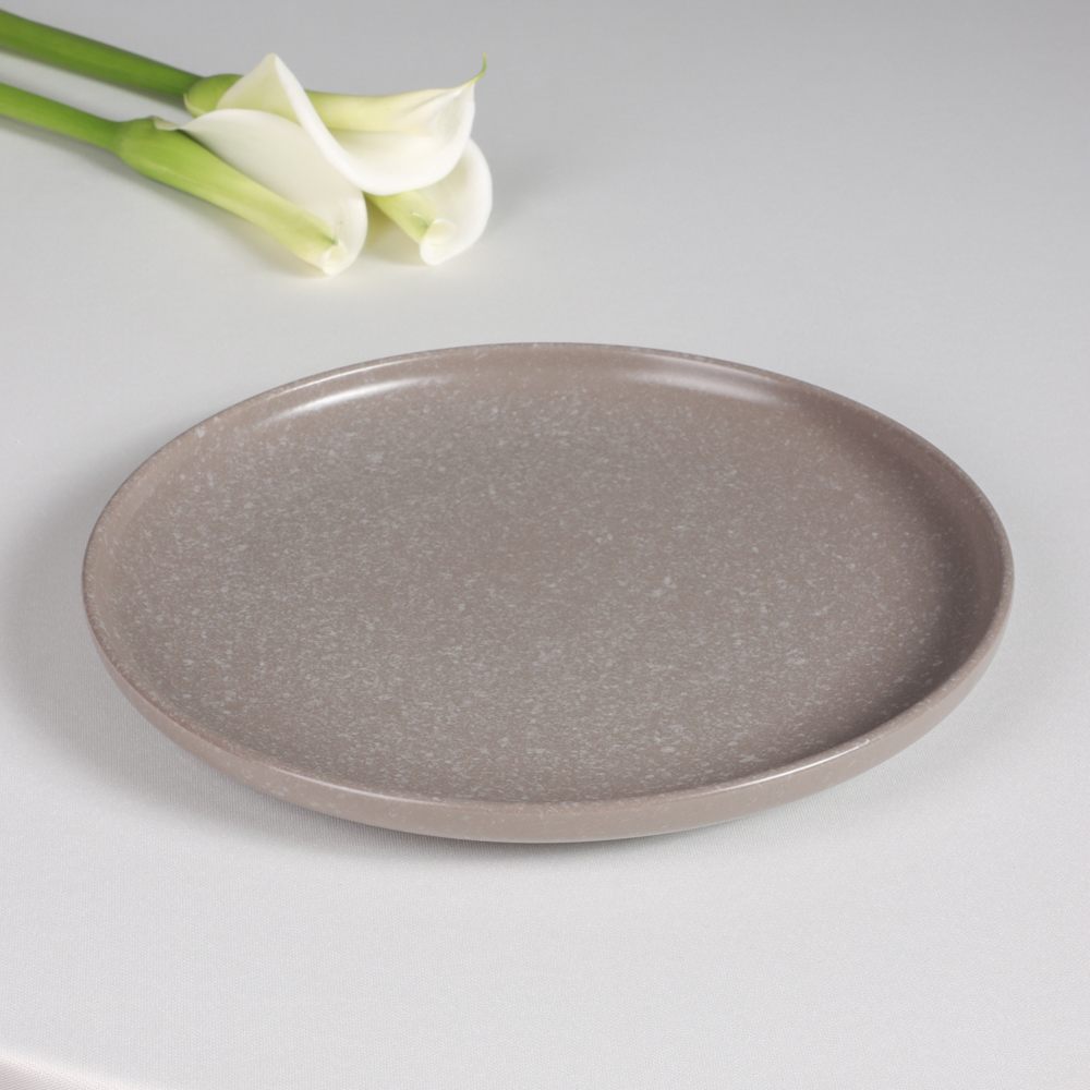 MILLIMI Тарелка подстановочная 26.5х2.8см, керамика, серый, арт.№ 824-175