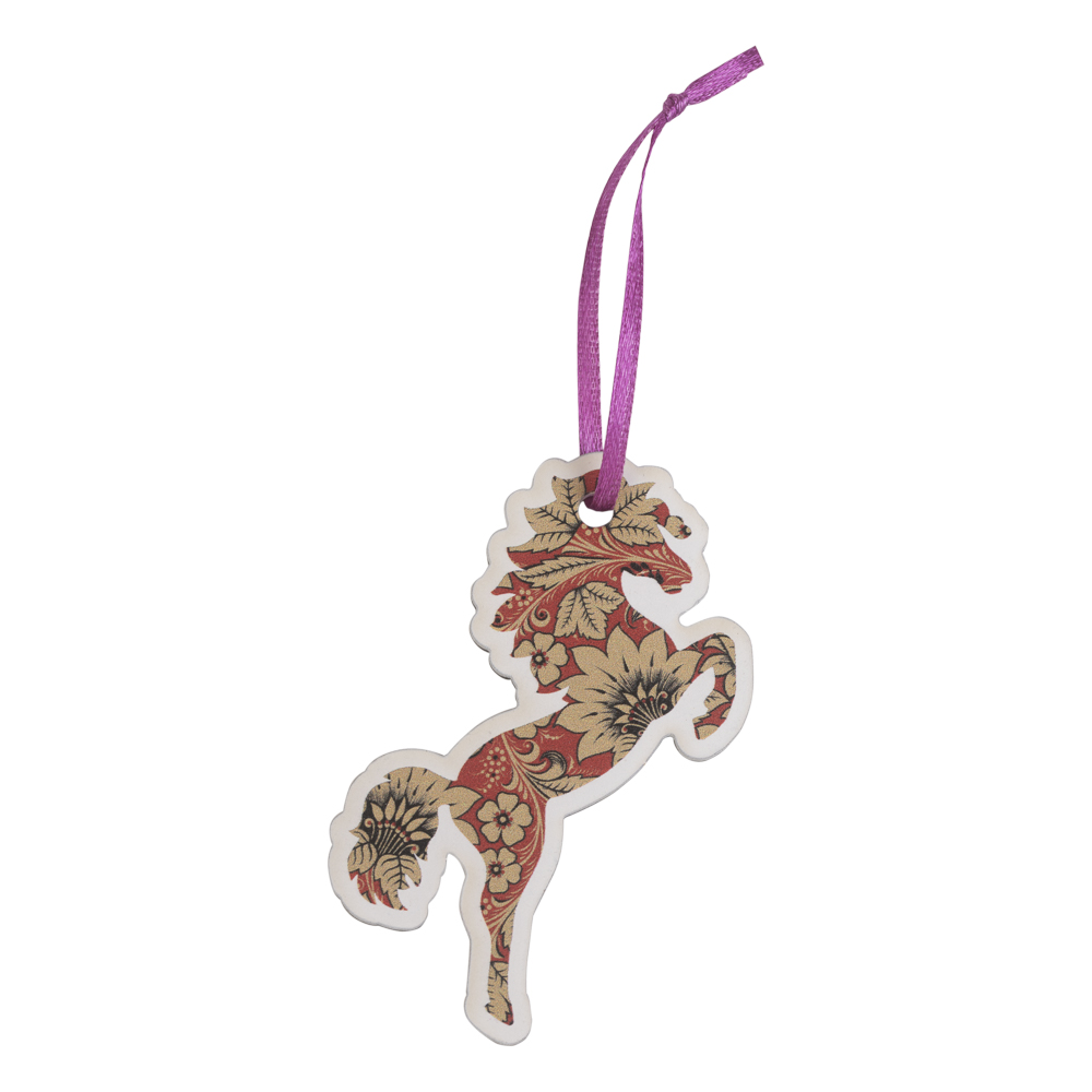 Подвес на ленте, 7x0,6x9 см, ХДФ, 21 дизайн, новогодние персонажи, арт.№ 705-513