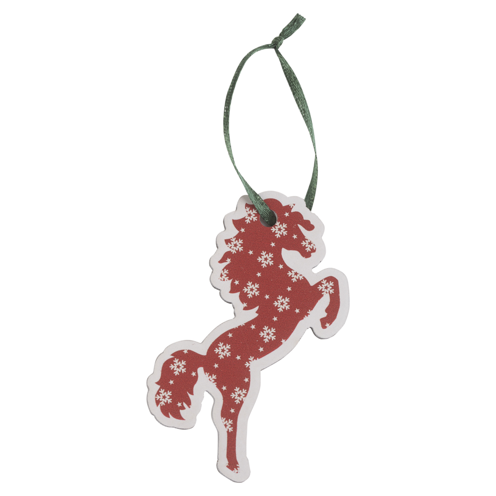 Подвес на ленте, 7x0,6x9 см, ХДФ, 21 дизайн, новогодние персонажи, арт.№ 705-513