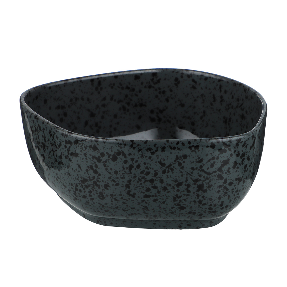 MILLIMI Оникс Салатник, 21х20,5x8см, фарфор, арт.№ 816-065