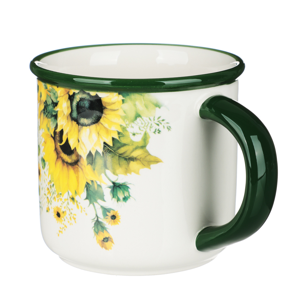 MILLIMI Подсолнухи Кружка, 450мл, керамика, арт.№ 824-657