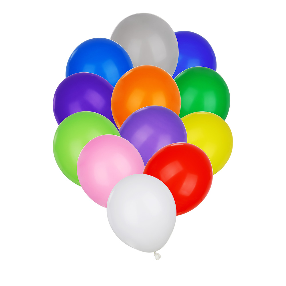 Набор воздушных шаров тм Fntastic, 25 шт, 12", цветные в пакете, арт.№ 513-090