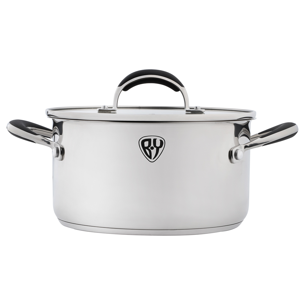 BY COLLECTION Harp Набор посуды кухонной 11пр, нерж.сталь, арт.№ 822-292