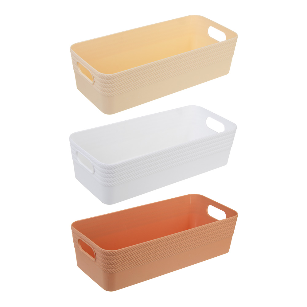 VETTA Органайзер, полипропилен, 24х11х6,5см, 3 цвета, арт.№ 414-012