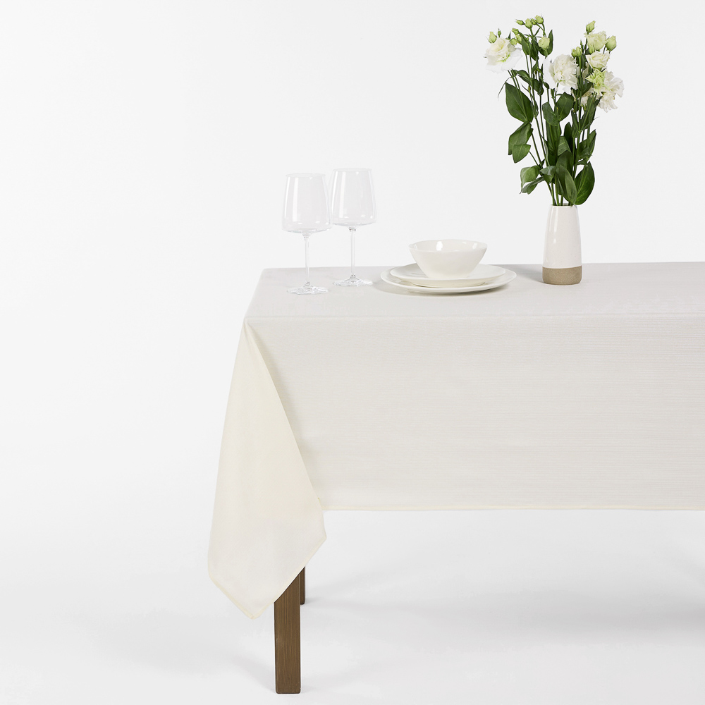 PROVANCE Эвкалипт Скатерть текстильная жаккард, 140х180см, 2 цвета, арт.№ 435-172