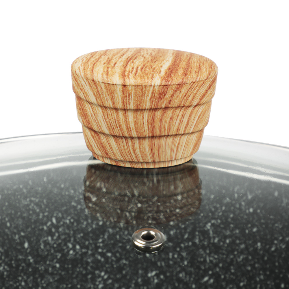 SATOSHI Брунико Наб.пос.10пр,а/пр.покр.:кастр+крышк.2,4 л; 4,3л; 6,4л ;ковш+крышк.1.4л;сков 24см;сот, арт.№ 846-719