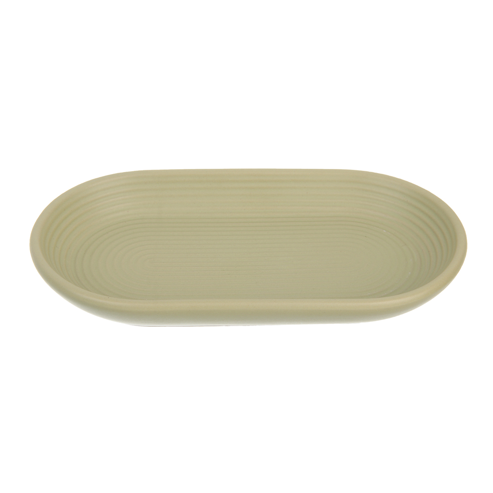 Подставка для набора в ванную комнату тм VETTA Монтана, доломит, оливковый, 16,5x9,2x2,5см, арт.№ 463-593