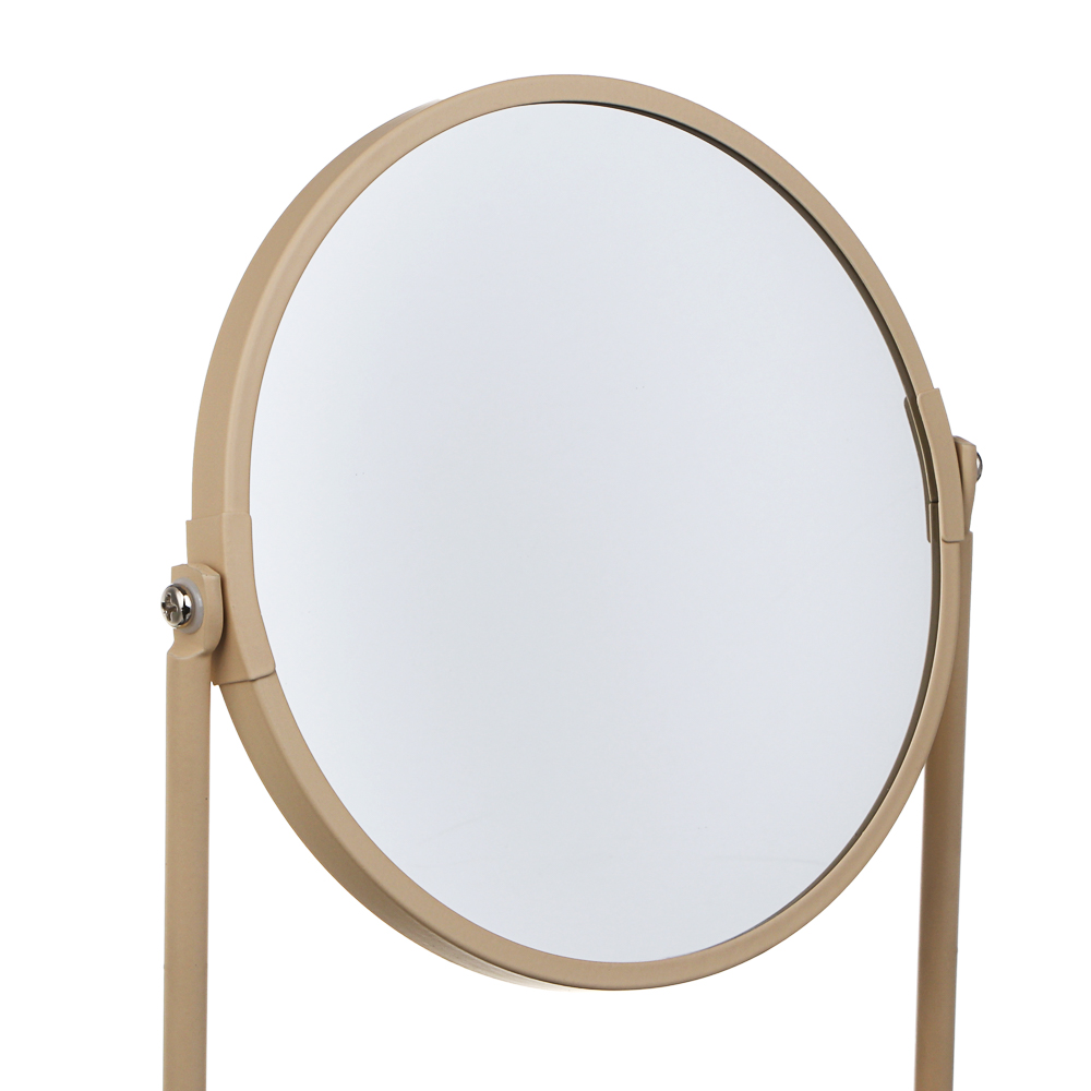 Зеркало в железной оправе тм VETTA Монтана, бежевый, 18,5x8,2x25см, арт.№ 463-594