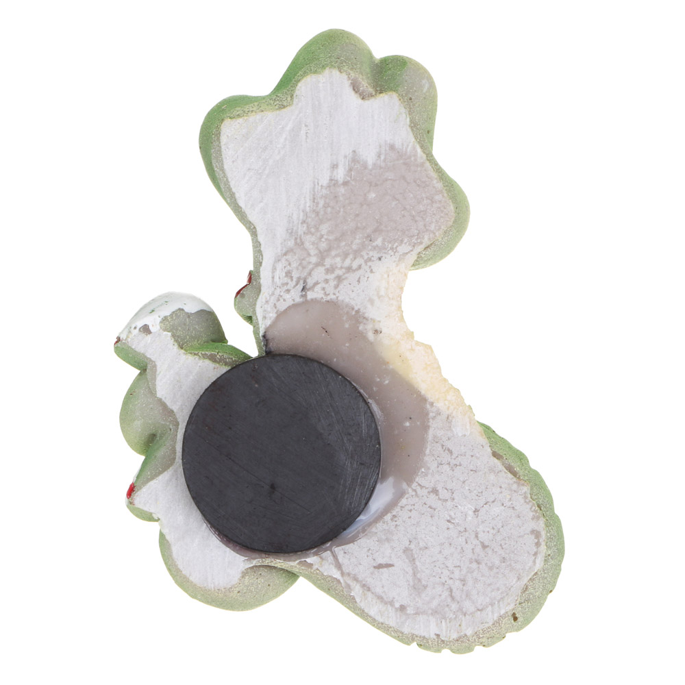 СНОУ БУМ Магнит Символ Года, полистоун, 4,5х1,5х7,5 см, 4 дизайна, арт.№ 705-001