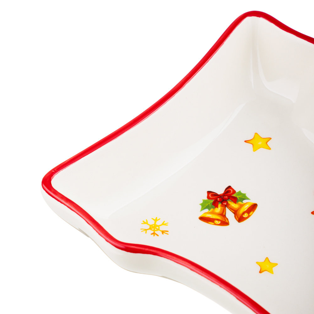 MILLIMI Лесная сказка Блюдо в форме сапожка, 25,5х19,5х3,5см, керамика, арт.№ 820-880