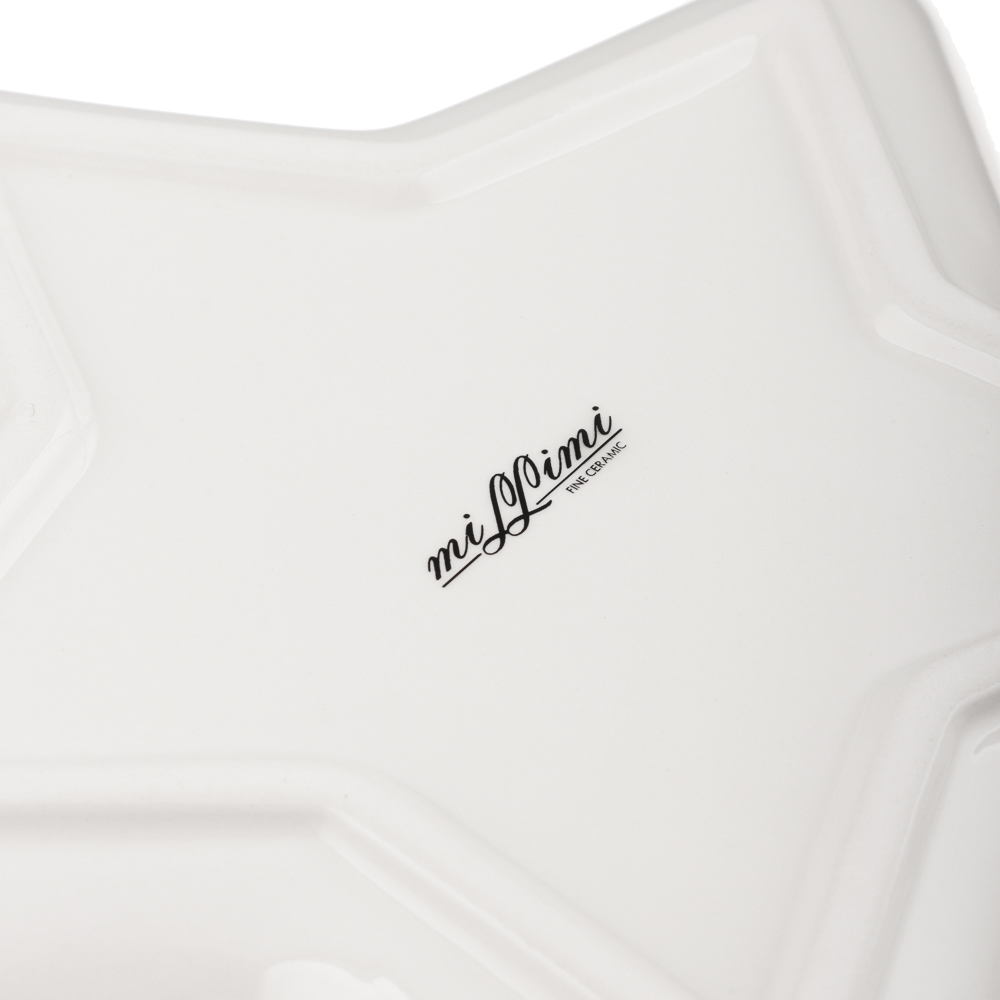 MILLIMI Лесная сказка Блюдо в форме звезды, 25х23,5х3см, керамика, арт.№ 820-884