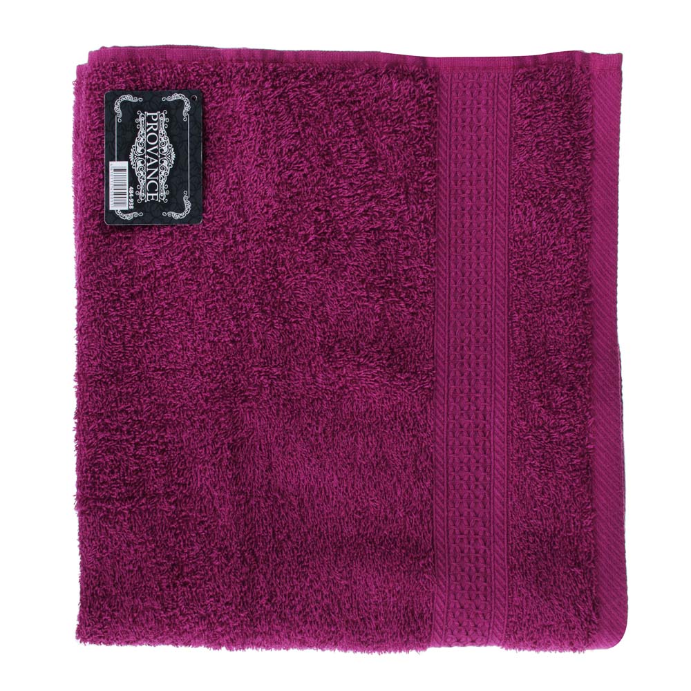 PROVANCE Наоми Полотенце махровое, 100% хлопок, 70х130см, 360гр/м, сливовый, арт.№ 484-938