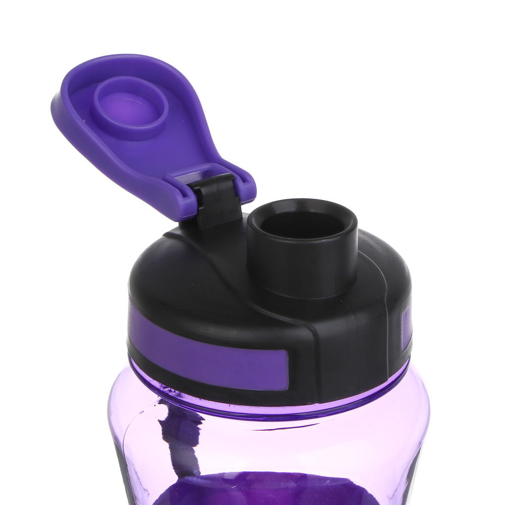 Спортивная бутылка с сеточкой тм BY SPORT, 700мл, 22х8см, силикон, PC, арт.№ 088-134