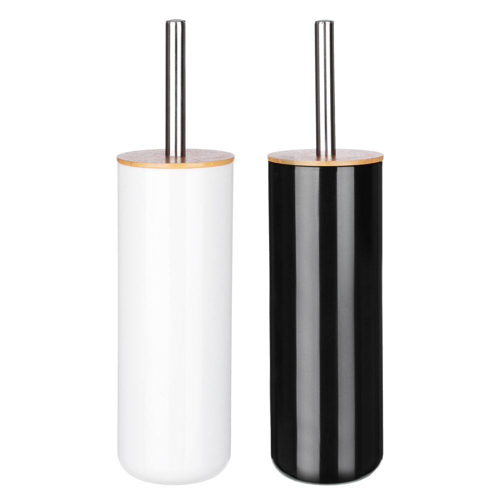 VETTA Ёрш для туалета "Бамбук", пластик, 9х9х35см, 2 цвета, арт.№ 463-058