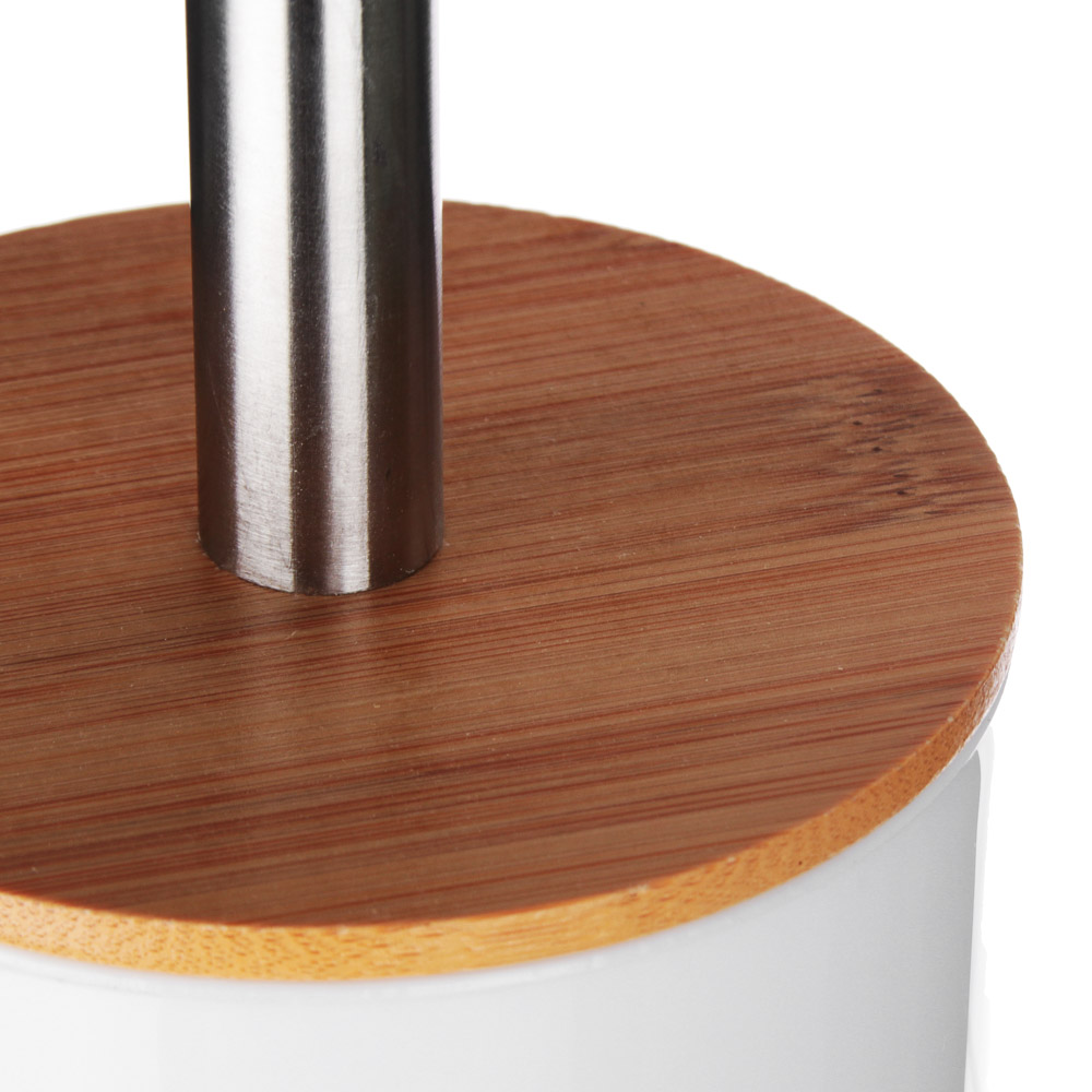 VETTA Ёрш для туалета "Бамбук", пластик, 9х9х35см, 2 цвета, арт.№ 463-058