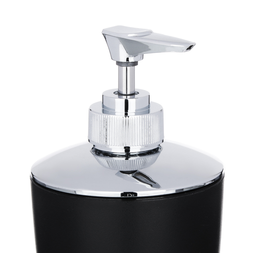 VETTA Дозатор для жидкого мыла "Хром", пластик, 8х8х16см, 3 цвета, арт.№ 463-063