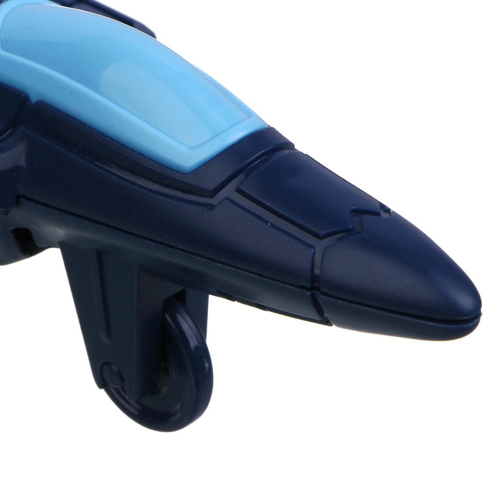 Истребитель инерционный ИГРОЛЕНД, свет, лопасти крутятся, 3хAG13, ABS, 21х15,2х6,5 см, 4 дизайна, арт.№ 292-440