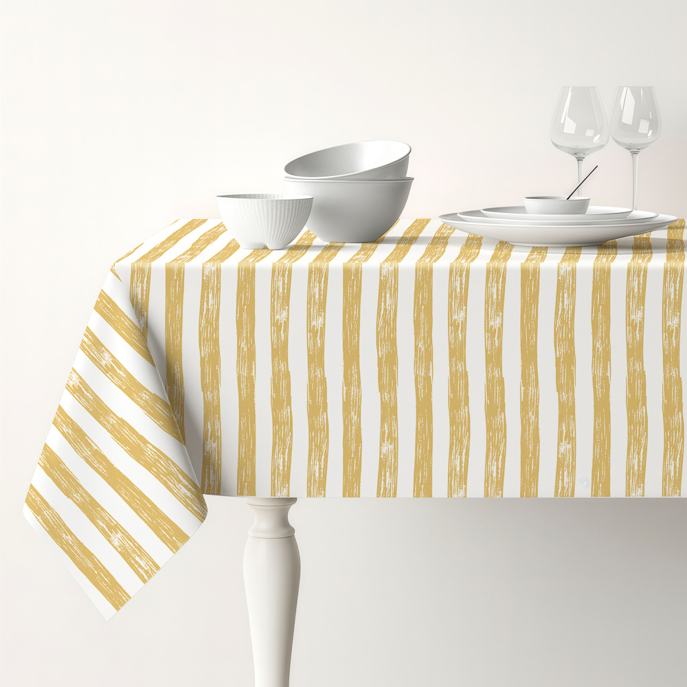 Скатерть ПЕВА на текстильной основе тм PROVANCE Орра 132х178см, 50% пэ, 50% ПЕВА, 2 диз., арт.№ 435-195