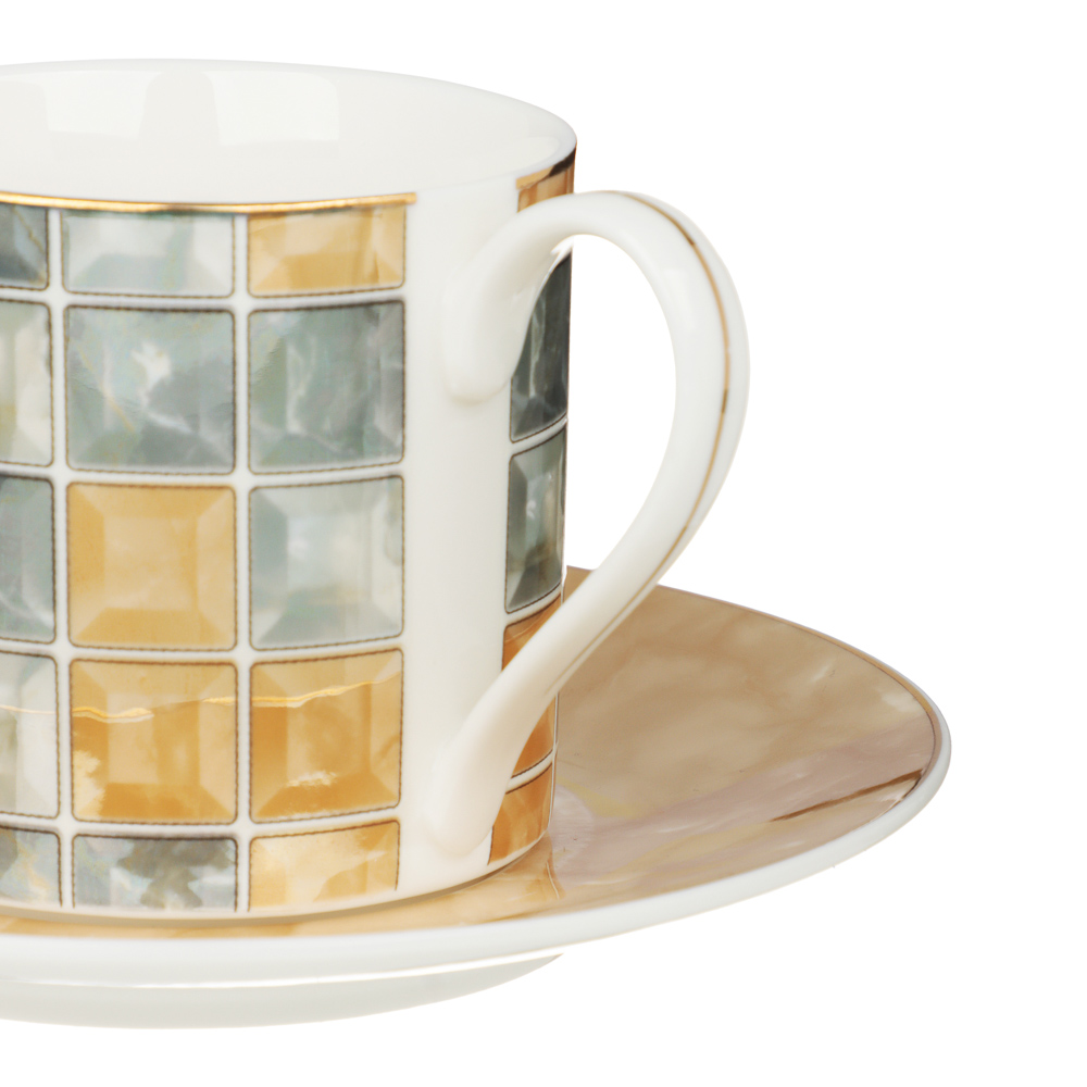 MILLIMI Амбер Набор чайный 2 пр., 220мл, 14,5см, фарфор, арт.№ 802-489