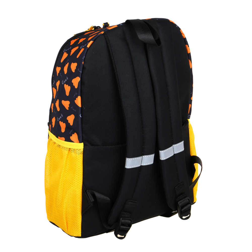 УТКА СДЕЛАЛА ЭТО Рюкзак подростковый, 41x29x18см, 1 отд., 4 карм., плотный ПЭ, закрытые молнии, арт.№ 254-654