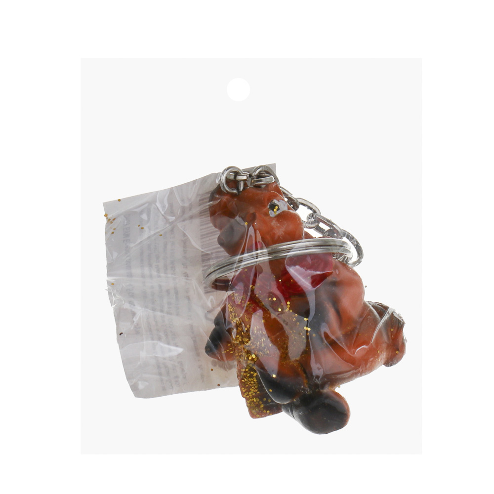 СНОУ БУМ Брелок лошадь 4,5 см, полистоун, 4 дизайна, арт.№ 705-012