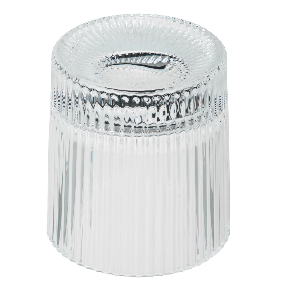 MILLIMI Набор стаканов 6 шт, 300 мл, стекло, рифленый, арт.№ 878-641