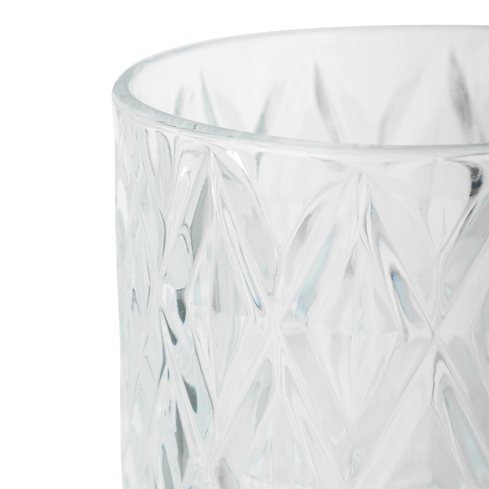 Набор вращающихся стаканов тм MILLIMI, 310 мл, стекло, ромб, 6 шт, арт.№ 878-642