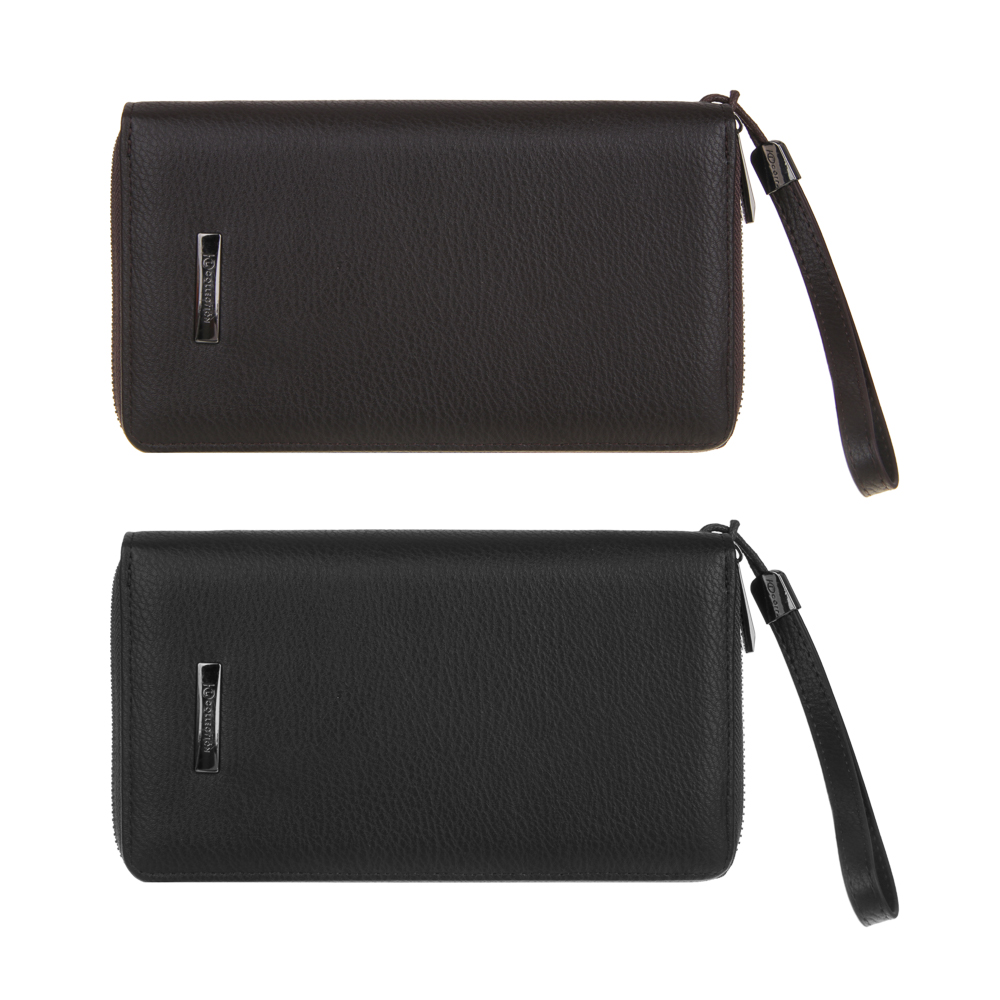 ЮL Кошелек-барсетка на молнии, ПУ, 12,5х21см, 2 цвета, БМ23-01, арт.№ 303-957