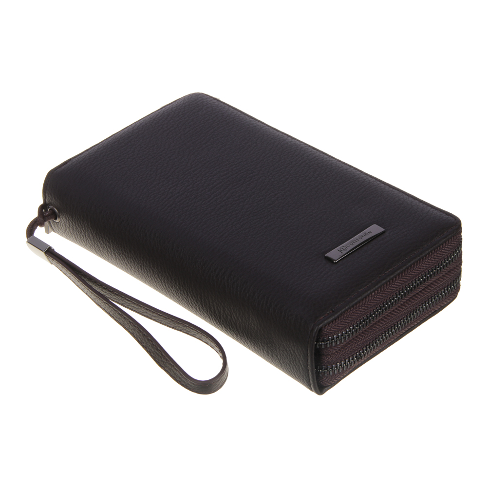 ЮL Кошелек-барсетка на молнии, ПУ, 12,5х21см, 2 цвета, БМ23-01, арт.№ 303-957