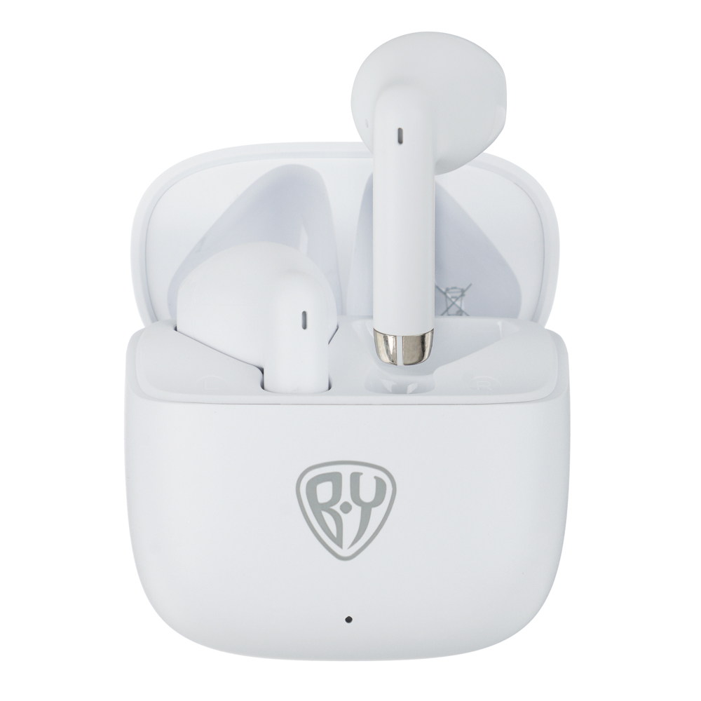 Наушники беспроводные TWS BY Zentune, вкладыши, 30/320 мАч, BT5.4, белый, арт.№ 410-294