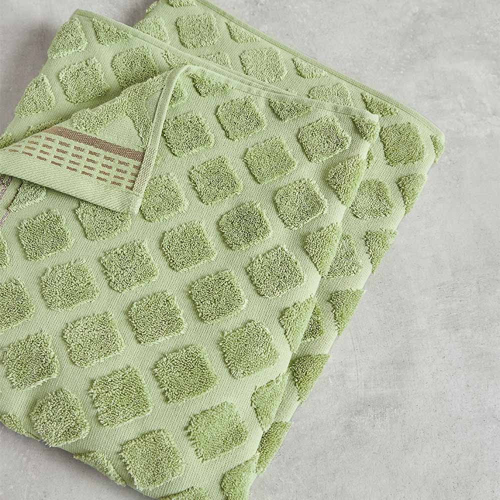 PROVANCE Эвкалипт Полотенце махровое, 100% хлопок, 50х90см, 420гр/м, зеленый, арт.№ 484-150