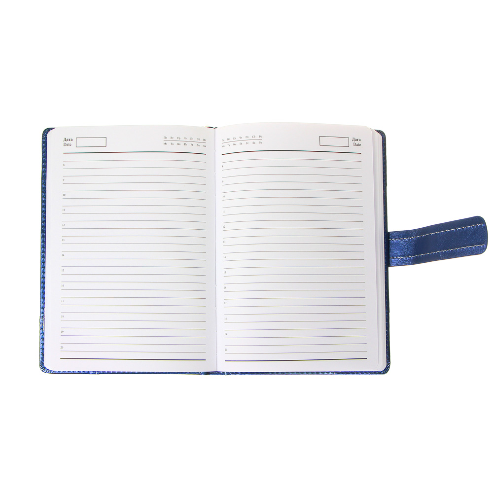 Ежедневник недатир."Брутал" А5, 320стр, тв.обл.с поролоном, накл.углы, прошивка, хлястик, ПУ, 3 цв., арт.№ 572-065