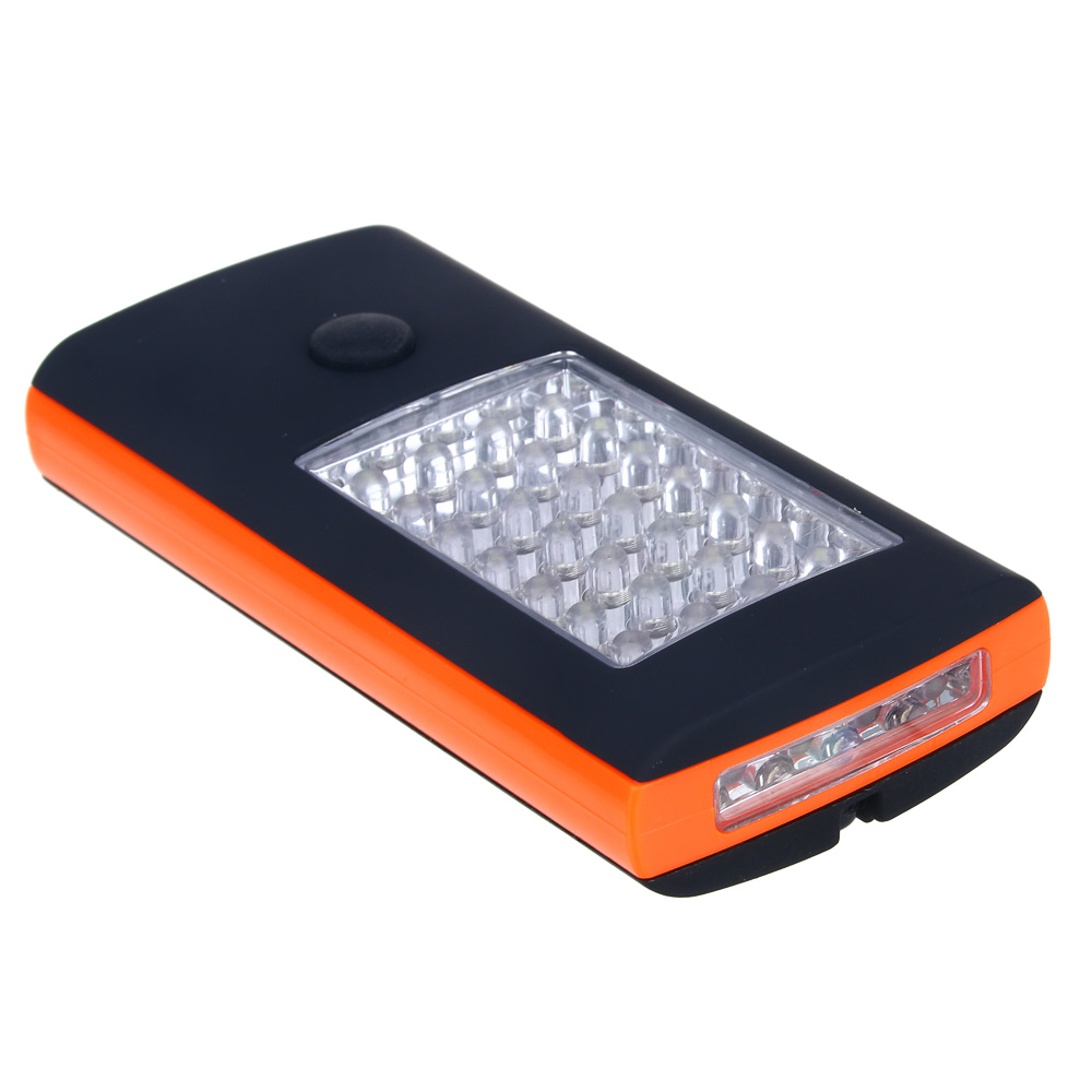 ЕРМАК Фонарь подвесной 28+4 LED, 3хААА, пластик, 12х6х2см, арт.№ 198-047