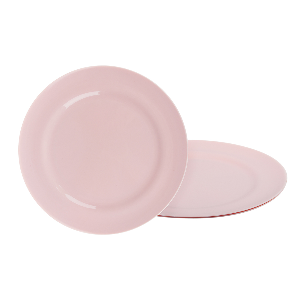 Набор тарелок d=200мм, 3шт, пластик, 2 цвета, арт.№ 861-297