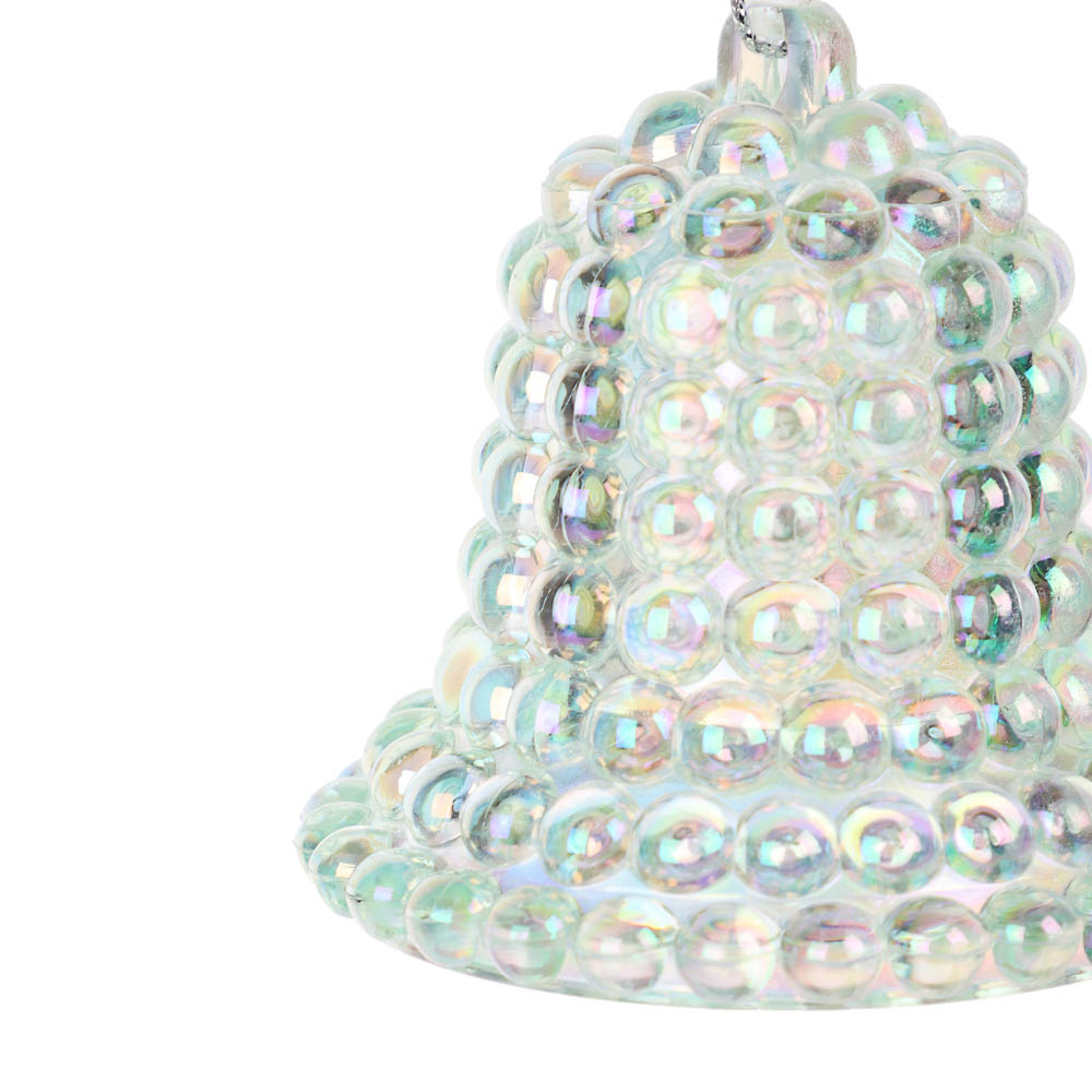 СНОУ БУМ Набор декоративных украшений "Колокольчики" 2 шт, 5.5x6 см, акрил, зеленый, арт.№ 397-447